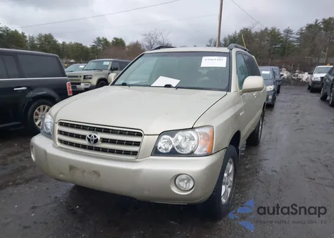 2003 Toyota Highlander Limited V6 from USA, damaged, VIN JTEHF21A730121631